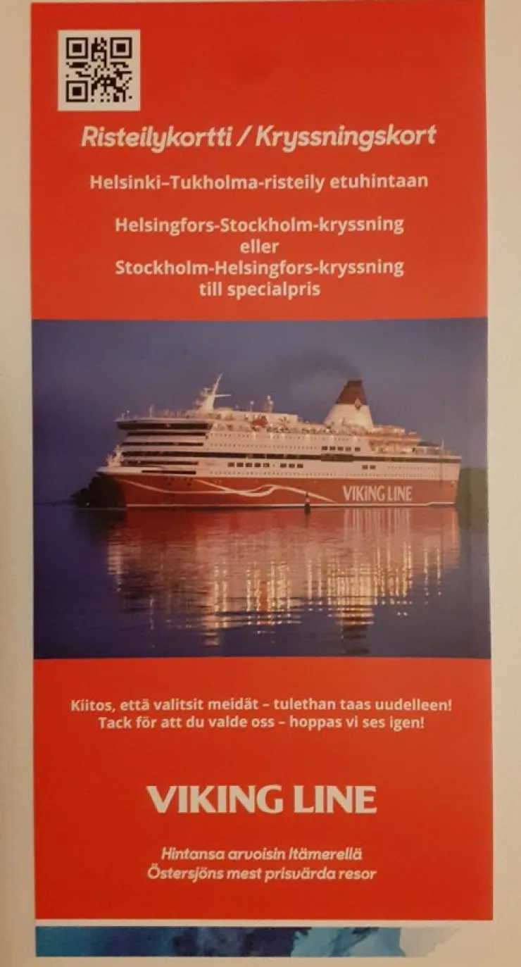 Best Sale Viking Line Helsingfors kryssning med Gabriella/Cinderella Biografbilletter
