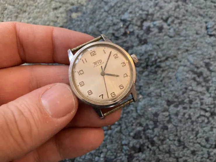 Tradera Vintage armbandsur Tevo> Armbåndsure