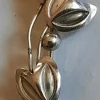 Tradera Vintage brosch silver 925 Design Herman Siersbol Denmark> Brocher