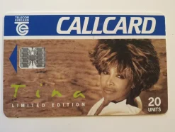 Tradera Vintage callcard telefonkort från Irland Telecom Aireann Tina Turner> Telefonkort