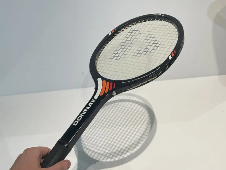 Tradera Vintage Donnay träracket GLM 2 - Tennisracket i trä tennis 80s> Tennis
