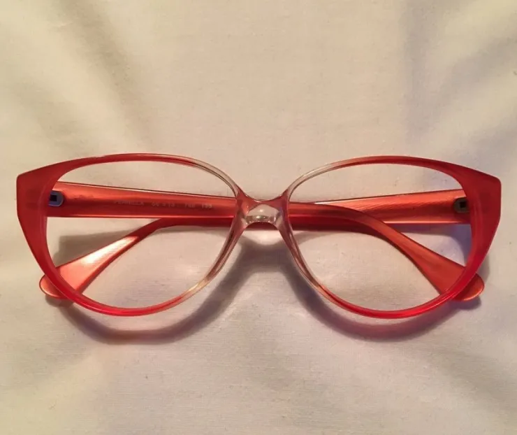 Cheap Vintage Glasögonbåge / Glasögon Plast Skaga 80-Tal Briller & Tilbehør