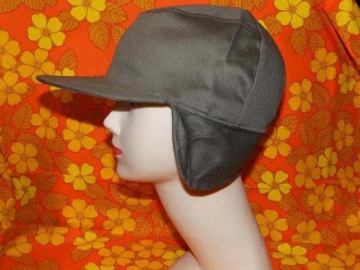 Tradera Vintage retro 50-60tal Keps m öronlappar f jakt o fiske BARN strlk 54 Frakt ink> Jagt