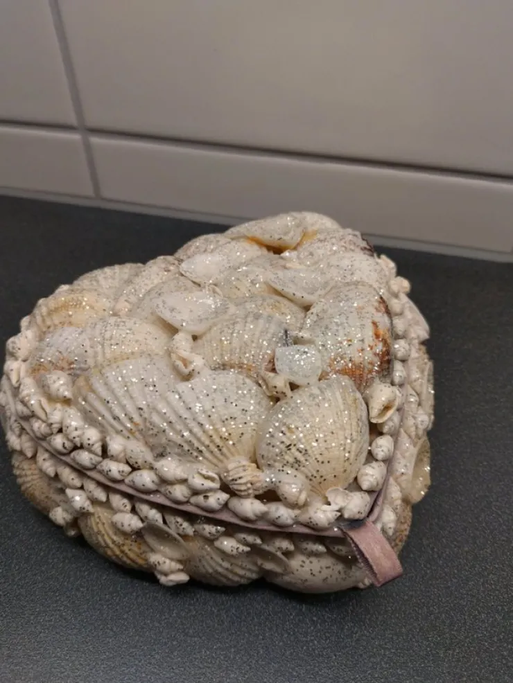 Tradera Vintage| Skrin Smyckeskrin|Snäckor> Smykketilbehør