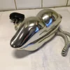 Tradera Vintage telefon, Mun läppar i ”silver” 80- tal.> Fast Telefoni