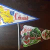 Tradera Vintage Vimplar Dalarna (Leksand, Mora). Sweden. Väl bevarade!> Flag