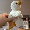 Tradera Virkad anka snutte gosedjur handgjord mjukdjur julklapp bebisleksak| Baby, Børn & Leg