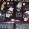 Tradera VISA QUARTZ - DET STORA MÄRKET MED DET LÅGA PRISET, STOR TIDNINGSANNONS 1987> Andet Urrelateret