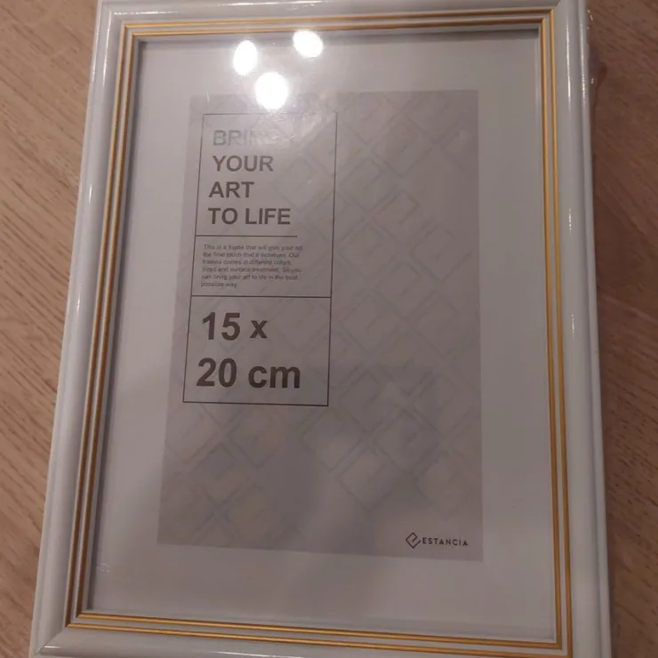 Tradera Vit Bildram 15x20 cm - Estancia| Rammer