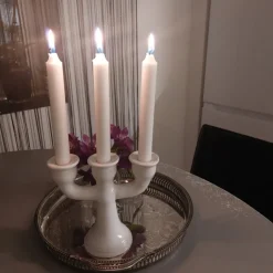 Tradera Vit ljusstake| Indretningsdetaljer
