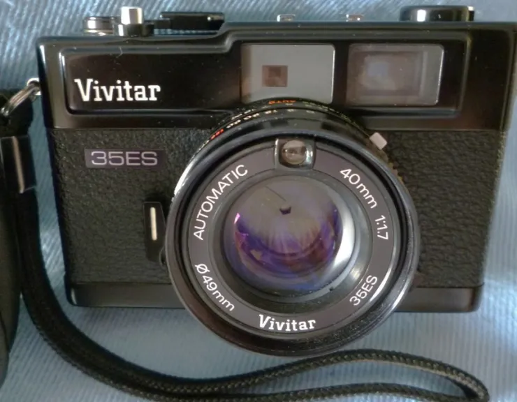 Tradera Vivitar 35ES Automatic kompaktkamera analog 135 film > Läs infot se 10 bilder| Fotokameraer