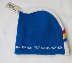 Tradera Volvo blå och vit mössa med text. Nyskick Retro Vintage Scandinavian Design> Reklame Gadgets