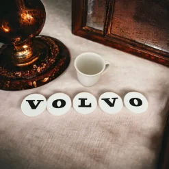 Tradera VOLVO underlägg för muggar 5st| Merchandise