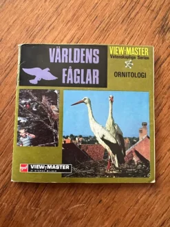 Tradera Världens fåglar View-Master stereobilder| Miniature Optik