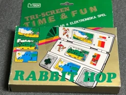 Tradera VTech Rabbit Hop - Tri-Screen Time & Fun - Boxad> Retro-videospil Og Pocket-spil