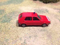 Tradera VW Golf - 1:87| Modeljernbaner