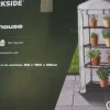 Tradera Växthus Mini - Parkside - Minidrivhus - Greenhouse - 69 x 160 x 49cm| Væksthuse & Drivhuse