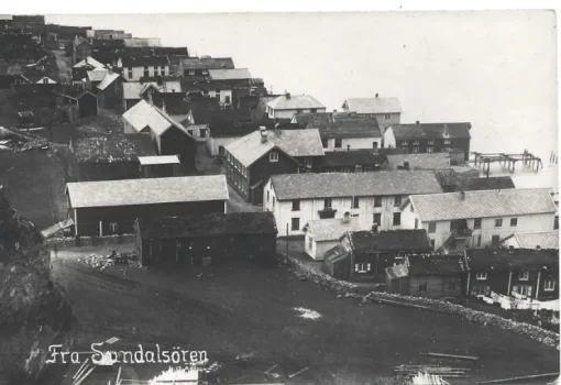 Tradera Vykort från Sandalsören, ca 1914| Nordiske Lande