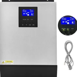 Tradera 2400W 24V Ren Sinusvåg Solcellsväxelriktare| Autocampere & Campingvogne