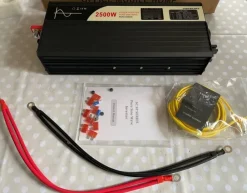 Best 2500W 12V till 220-230V LCD-skärm ren sinusvågssolväxelriktare med larm funktion Solenergi
