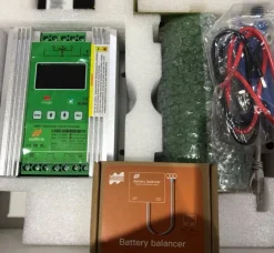 Fashion 3000W 12V 24V 48V-Auto WIFI MPPT vind solar hybrid laddregulator med balanserare Solenergi