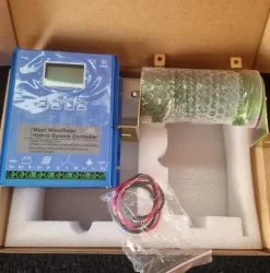 Sale 600W 12V/24V automatisk MPPT vind- och solhybridladdningsregulator med Bluetooth Solenergi