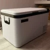 Tradera 60W 12V/24V -20°C~20°C 25L bilkylskåp med dubbla zoner, appkontroll bärbar frys| Hvidevarer