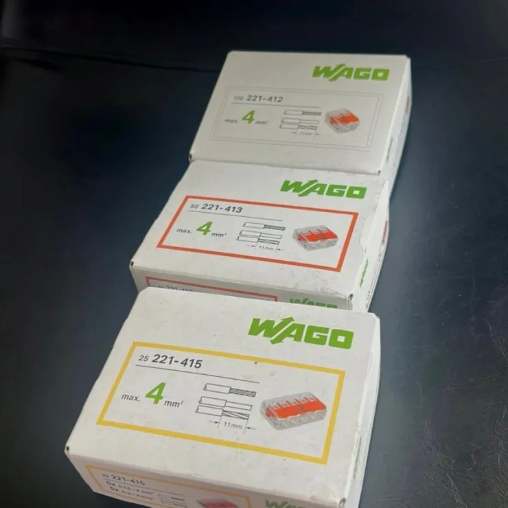 Hot WAGO, 2or, 3or och 5or El-installation