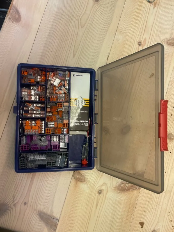 Best WAGO sortiment i raaco assorter 9 sortimentask El-installation