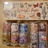 Tradera WASHI-TEJP PAKET med 20 rullar & 12 st RULLAR STICKERS/KLISTERMÄRKEN- NYTT!| Scrapbøger