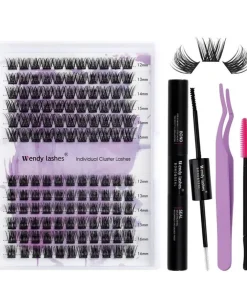 Tradera Wendy Lashes - Cluster Eyelash Extension Kit lösögonfransar> Makeup