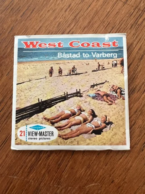 Tradera West coast Båstad to Varberg, View-Master stereobilder| Miniature Optik