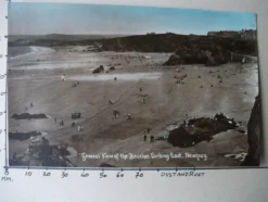 Tradera WHS&S General view Newquay postcard / vykort England .early 1900| Verden Undtagen De Nordiske Lande