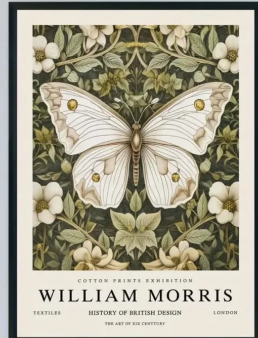 Tradera William Morris, Tavla, Poster, affisch, nyvara 60 kr| Plakater
