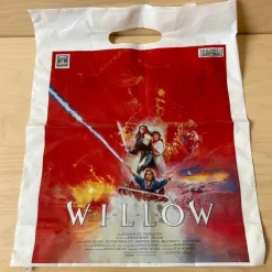 Tradera Willow. Plastpåse från videobutik på 80-talet.| Filmmemorabilia