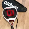 Tradera Wilson Carbon Force Lite med fodral.> Padel