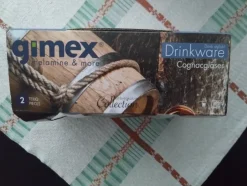 Tradera 2x2 st Gimex melamine & more Cognacglas.| Autocampere & Campingvogne
