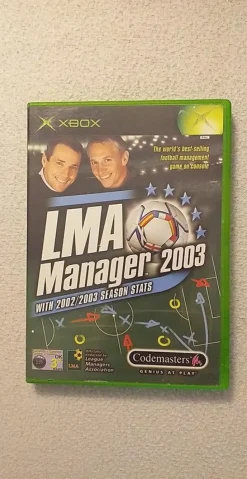Tradera XBOX FÖRSTA GENERATIONEN - LMA MANAGER - 2003> Xbox