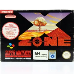 Tradera X-Zone Super Nintendo PAL - Komplett i original emballage> Nintendo
