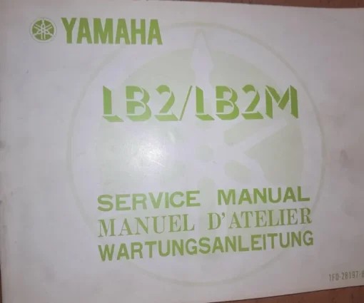 Tradera Yamaha LB2/LB2M Service Manual| Motorcykler & Dele