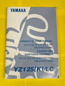Tradera Yamaha YZ125 YZ 125 Owners service manual 1998| Motocross