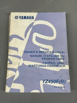 Tradera Yamaha YZ450F YZ450 F YZ 450 F 2003 owners service manual| Motocross