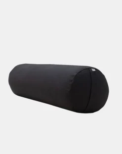 Tradera YOGIRAJ Bolster Midnight Black Yogiraj yoga tillbehör ekologisk kudde träning> Yoga