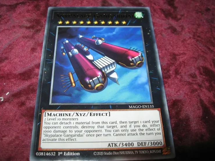 Tradera YU-GI-OH SKYPALACE GANGARIDAI MAGO-EN133> Samlebilleder