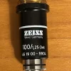 Tradera Zeiss West Germany 100/1,25 Ol Objektiv Mikroskop| Mikroskop