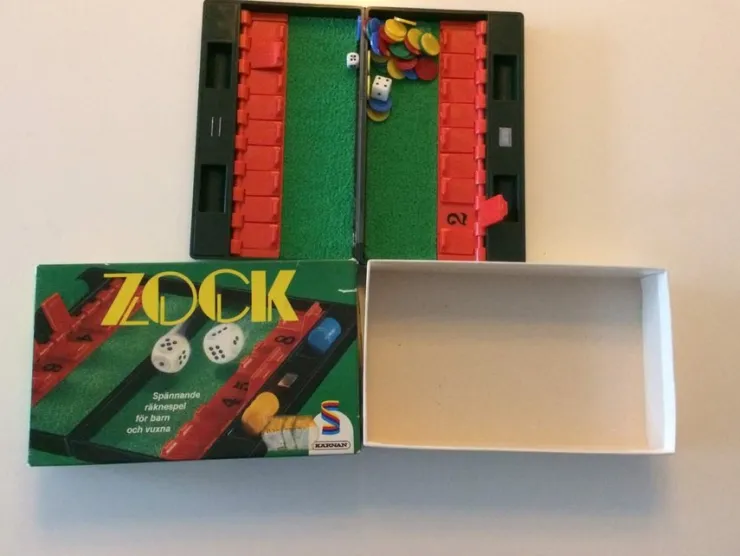 Tradera Zock - ej komplett| Bræt- & Selskabsspil